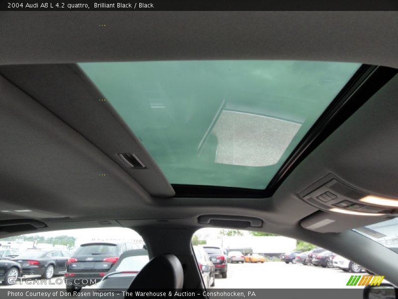 Brilliant Black / Black 2004 Audi A8 L 4.2 quattro