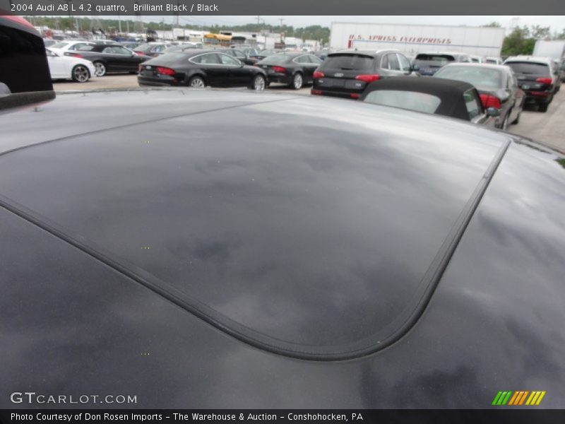 Brilliant Black / Black 2004 Audi A8 L 4.2 quattro