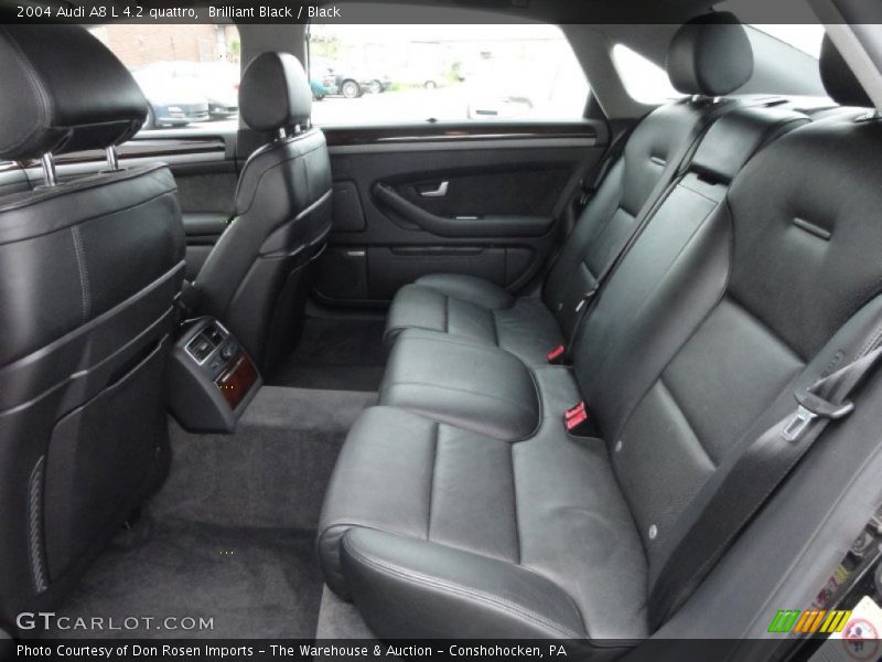 Brilliant Black / Black 2004 Audi A8 L 4.2 quattro