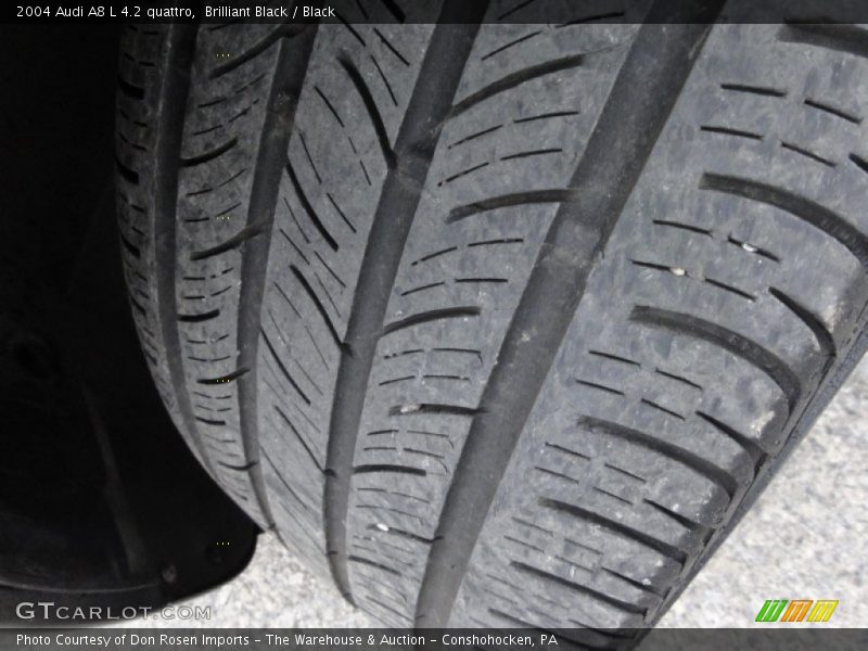 Brilliant Black / Black 2004 Audi A8 L 4.2 quattro