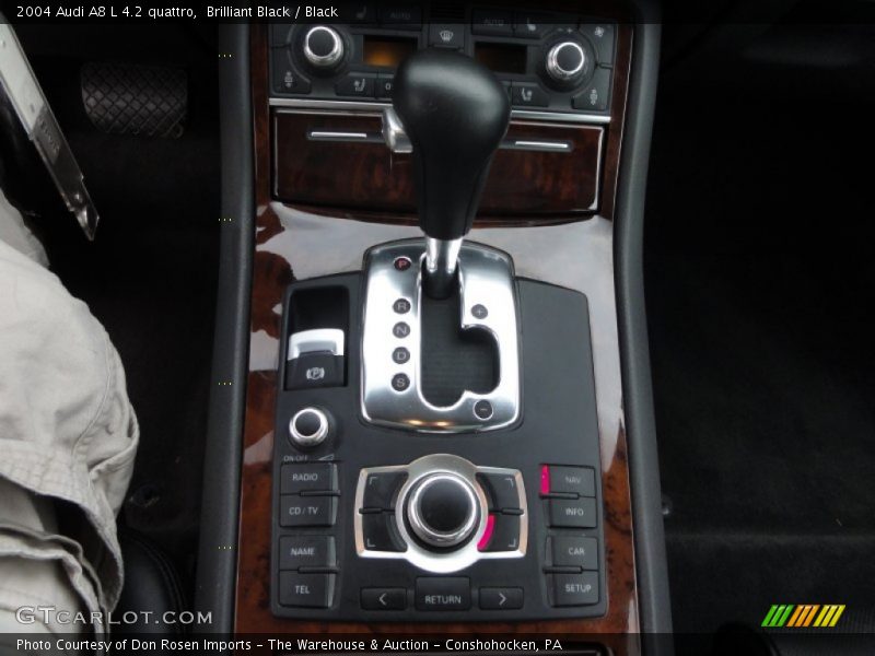 Brilliant Black / Black 2004 Audi A8 L 4.2 quattro