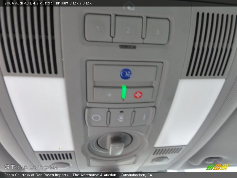 Brilliant Black / Black 2004 Audi A8 L 4.2 quattro