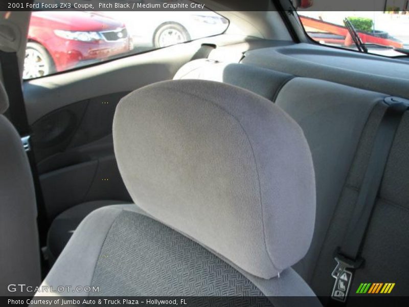 Pitch Black / Medium Graphite Grey 2001 Ford Focus ZX3 Coupe