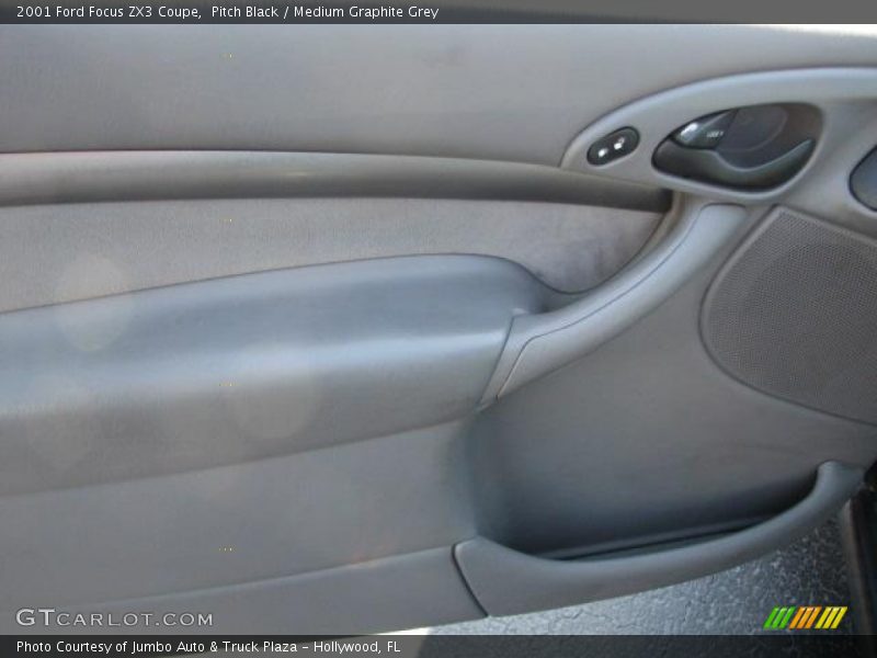 Pitch Black / Medium Graphite Grey 2001 Ford Focus ZX3 Coupe