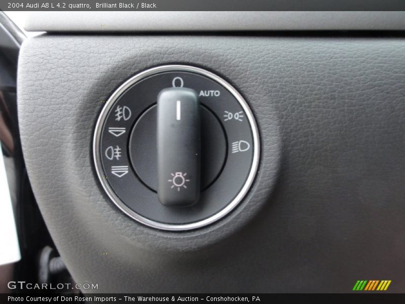 Brilliant Black / Black 2004 Audi A8 L 4.2 quattro