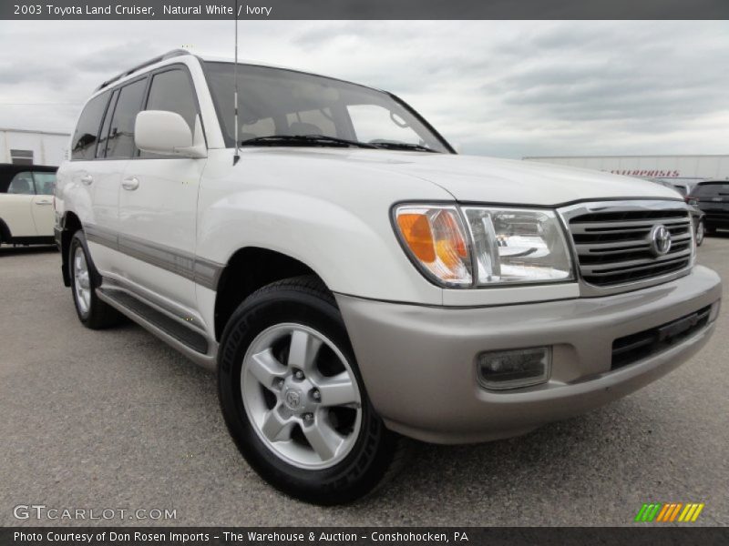 Natural White / Ivory 2003 Toyota Land Cruiser