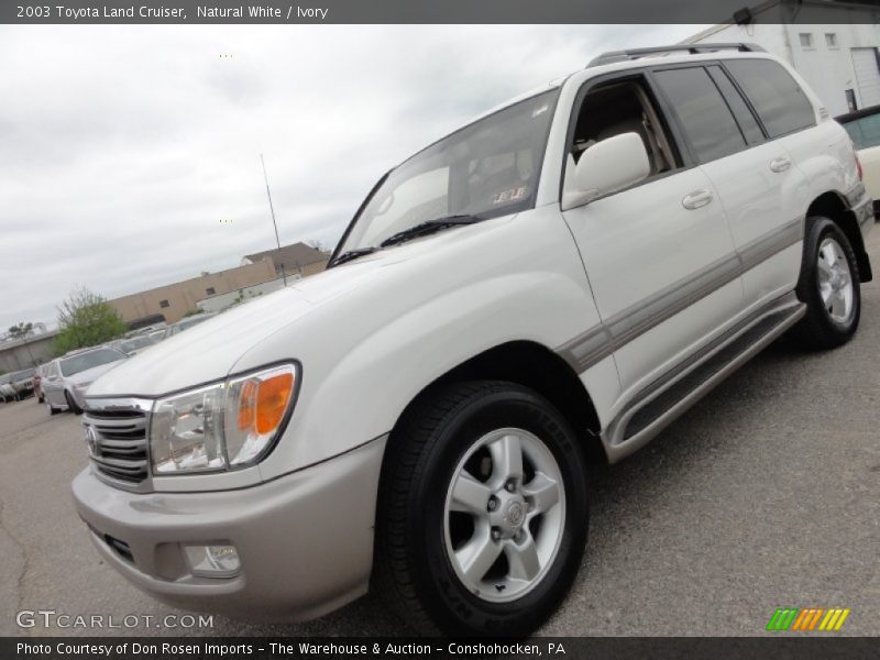 Natural White / Ivory 2003 Toyota Land Cruiser