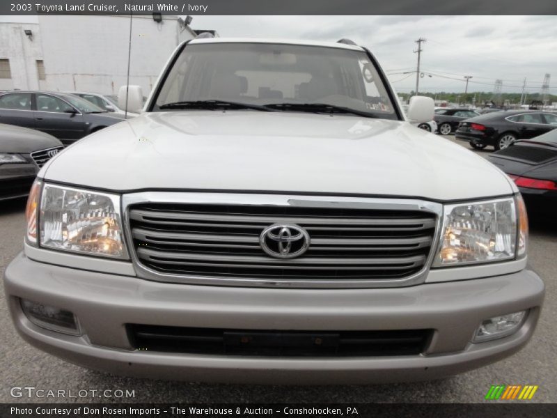 Natural White / Ivory 2003 Toyota Land Cruiser