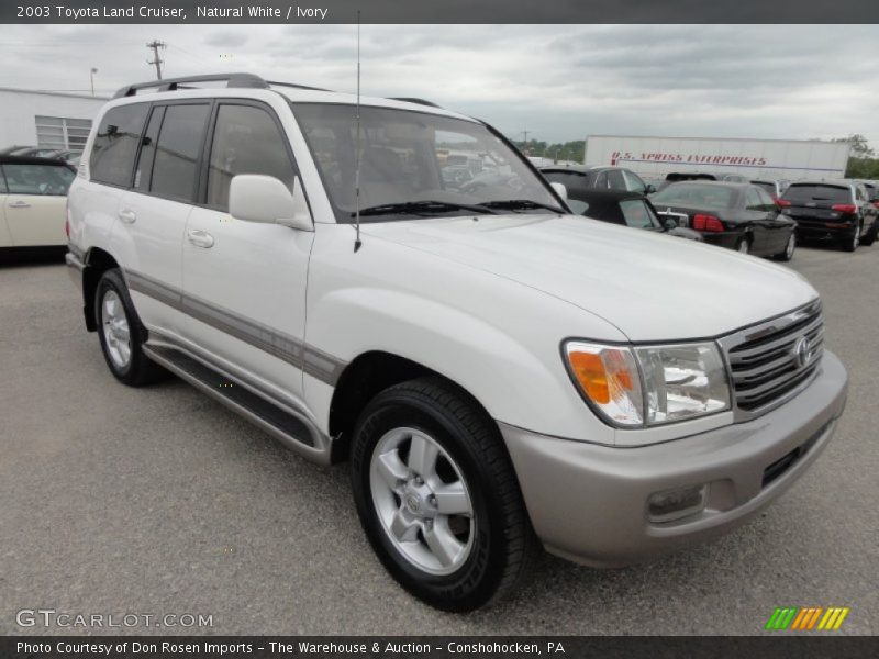 Natural White / Ivory 2003 Toyota Land Cruiser