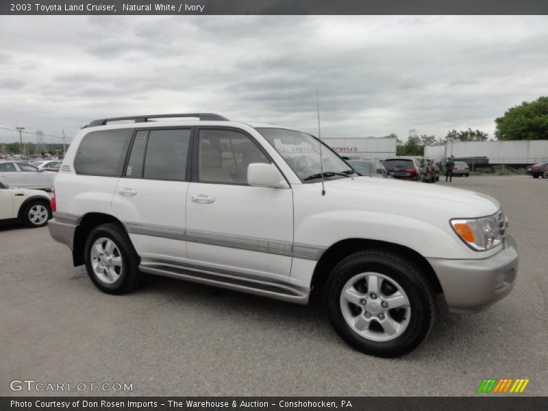 Natural White / Ivory 2003 Toyota Land Cruiser