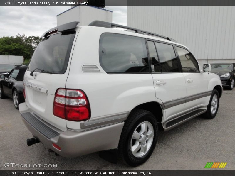 Natural White / Ivory 2003 Toyota Land Cruiser