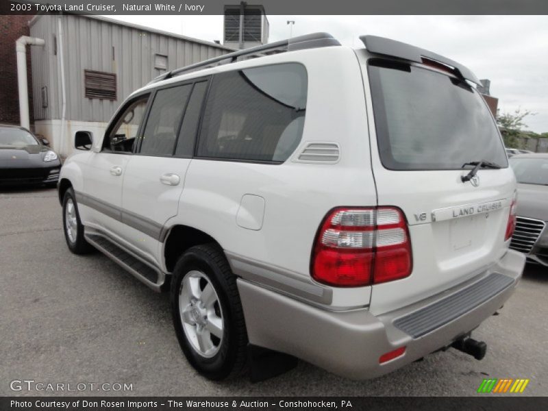 Natural White / Ivory 2003 Toyota Land Cruiser