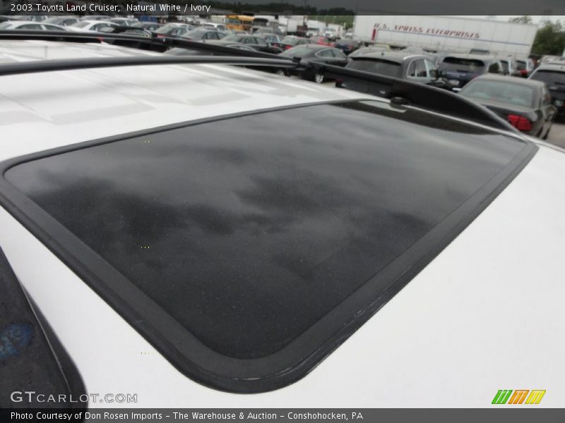 Natural White / Ivory 2003 Toyota Land Cruiser