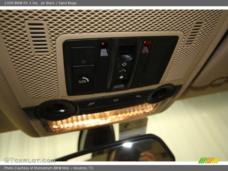 Jet Black / Sand Beige 2008 BMW X5 3.0si