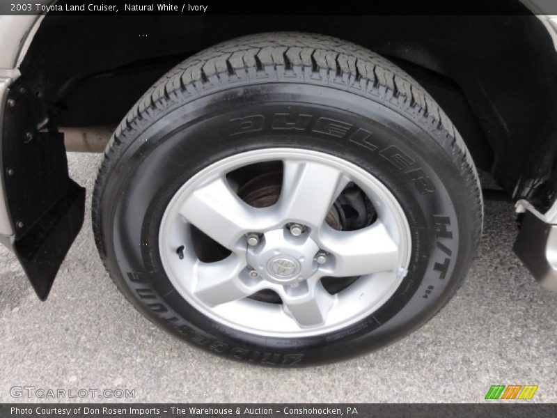 Natural White / Ivory 2003 Toyota Land Cruiser