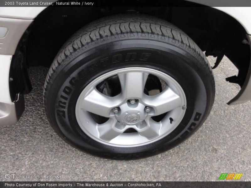Natural White / Ivory 2003 Toyota Land Cruiser