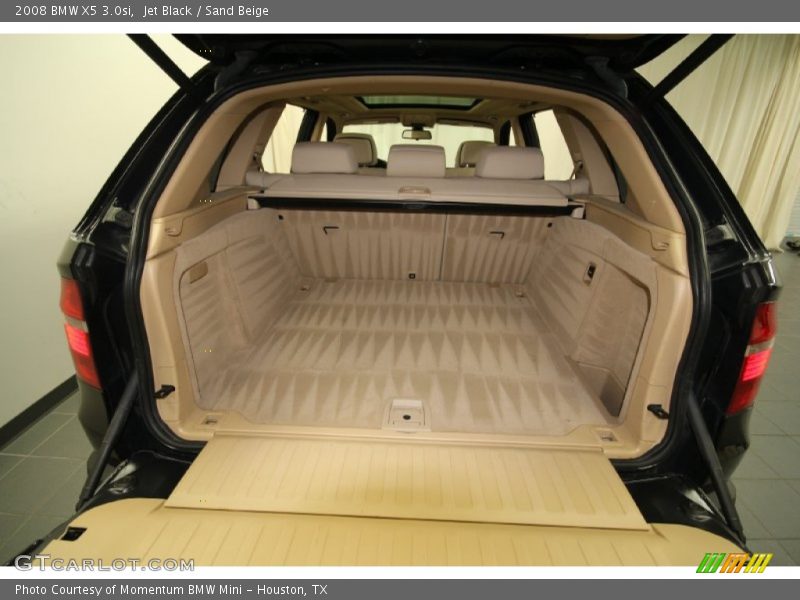 Jet Black / Sand Beige 2008 BMW X5 3.0si
