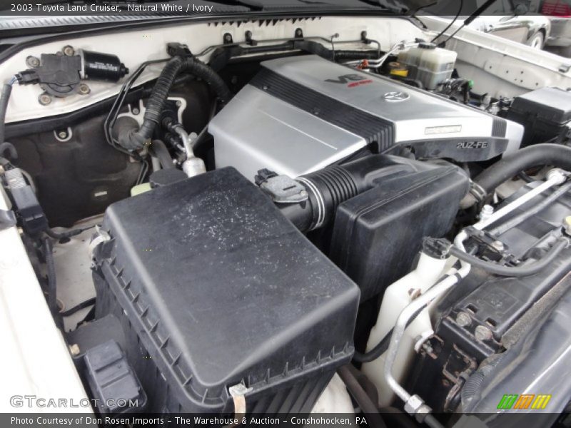 Natural White / Ivory 2003 Toyota Land Cruiser