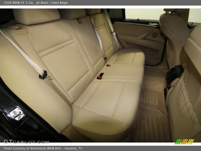 Jet Black / Sand Beige 2008 BMW X5 3.0si