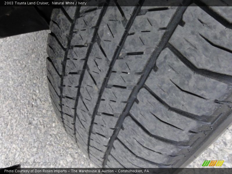 Natural White / Ivory 2003 Toyota Land Cruiser