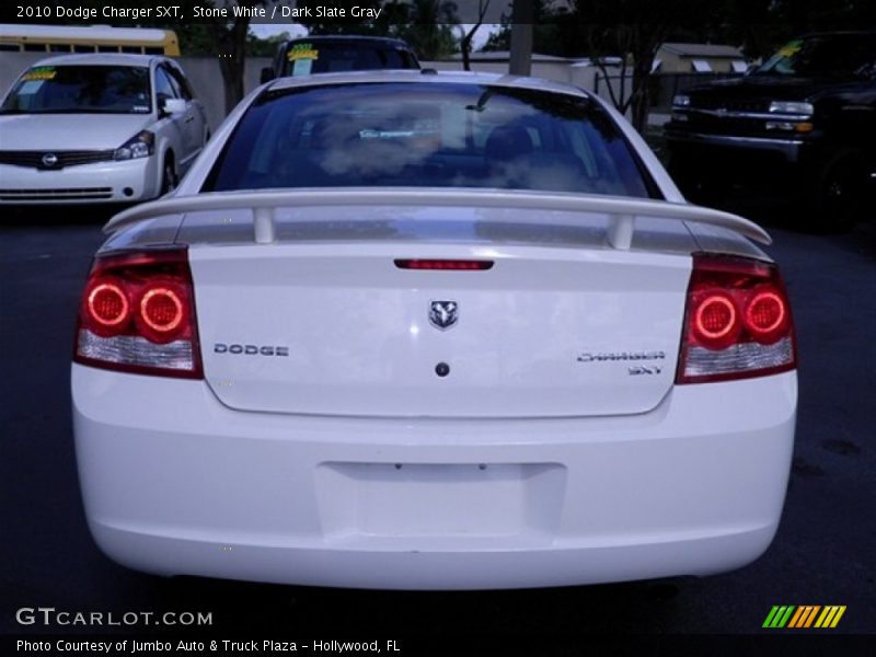 Stone White / Dark Slate Gray 2010 Dodge Charger SXT