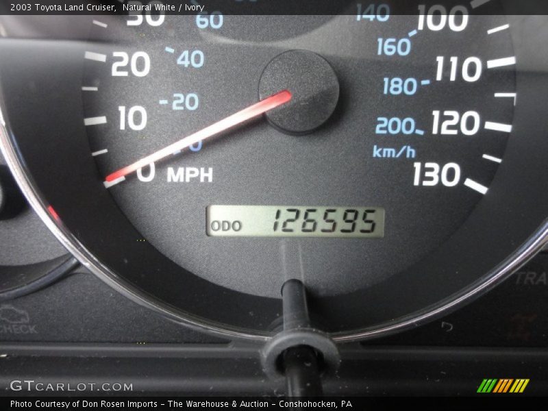 Natural White / Ivory 2003 Toyota Land Cruiser