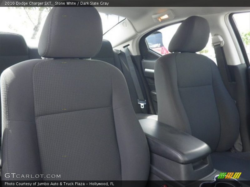 Stone White / Dark Slate Gray 2010 Dodge Charger SXT