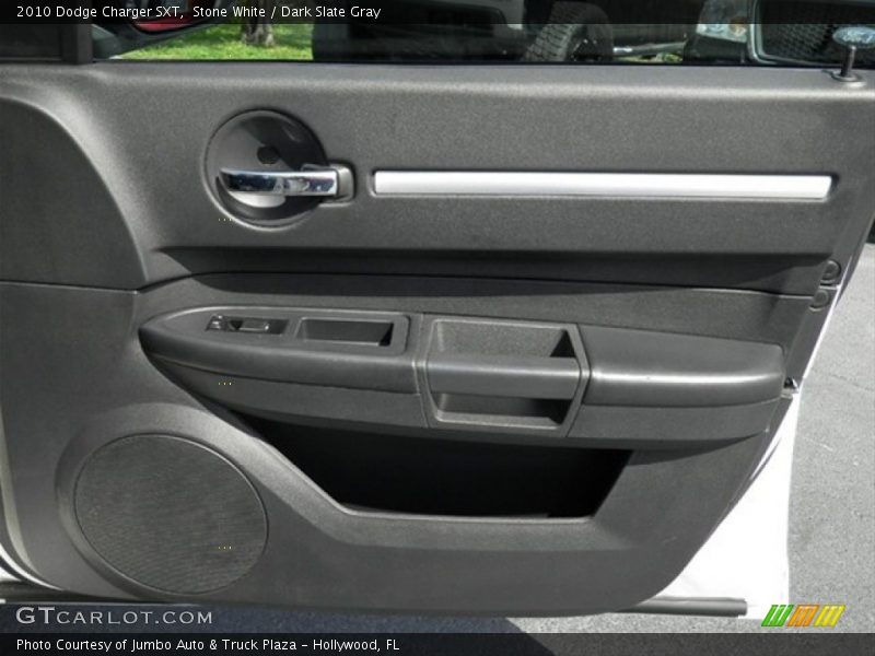 Stone White / Dark Slate Gray 2010 Dodge Charger SXT