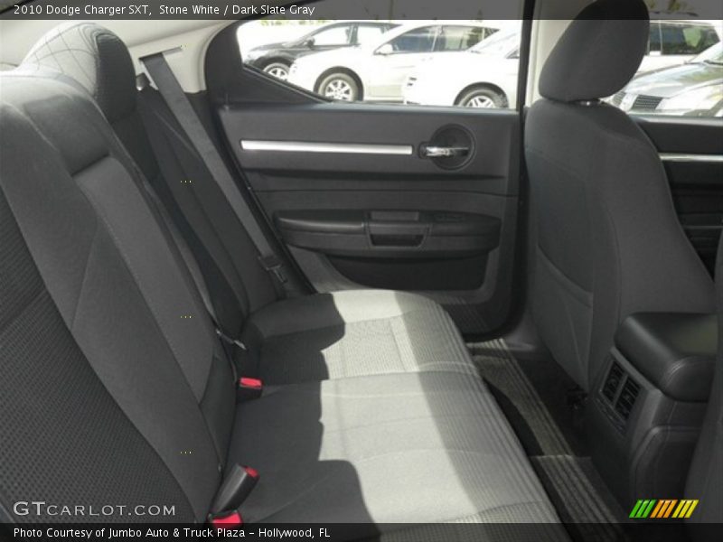 Stone White / Dark Slate Gray 2010 Dodge Charger SXT