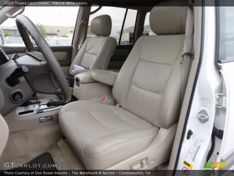 Natural White / Ivory 2003 Toyota Land Cruiser
