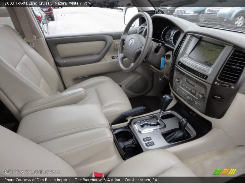 Natural White / Ivory 2003 Toyota Land Cruiser