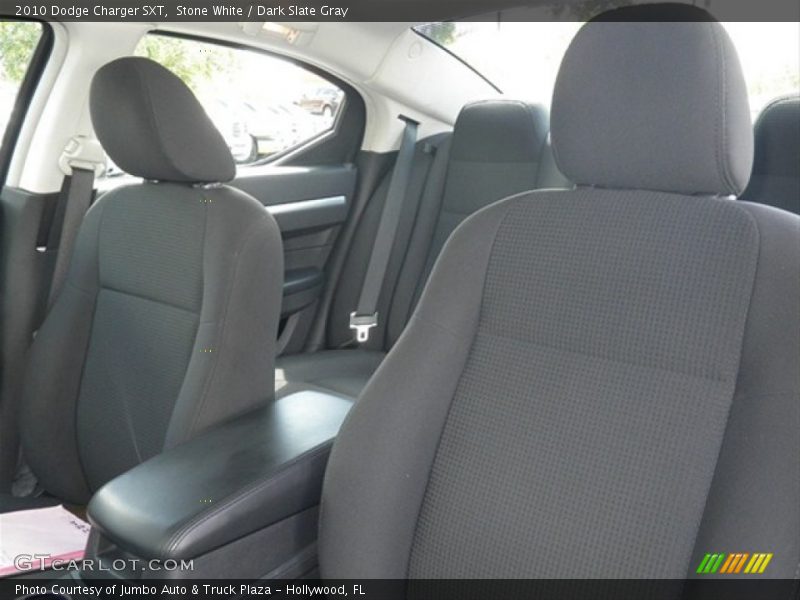 Stone White / Dark Slate Gray 2010 Dodge Charger SXT