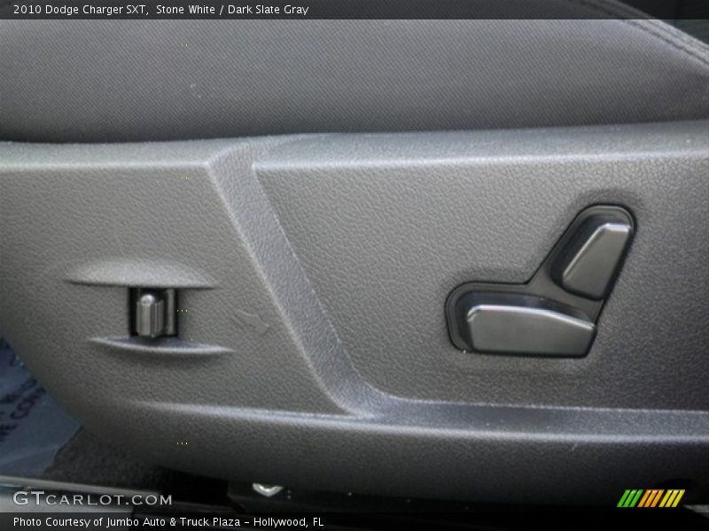 Stone White / Dark Slate Gray 2010 Dodge Charger SXT