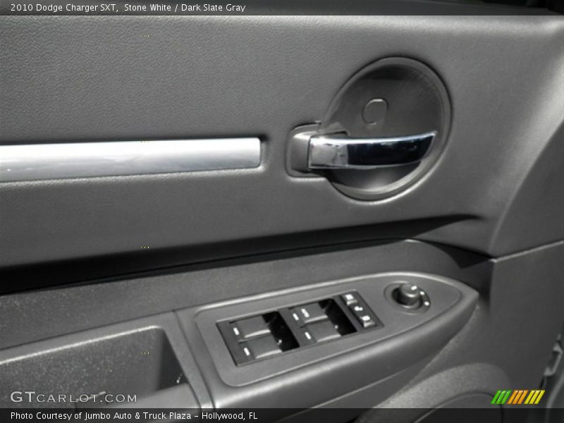 Stone White / Dark Slate Gray 2010 Dodge Charger SXT