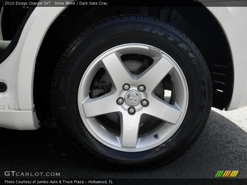 Stone White / Dark Slate Gray 2010 Dodge Charger SXT