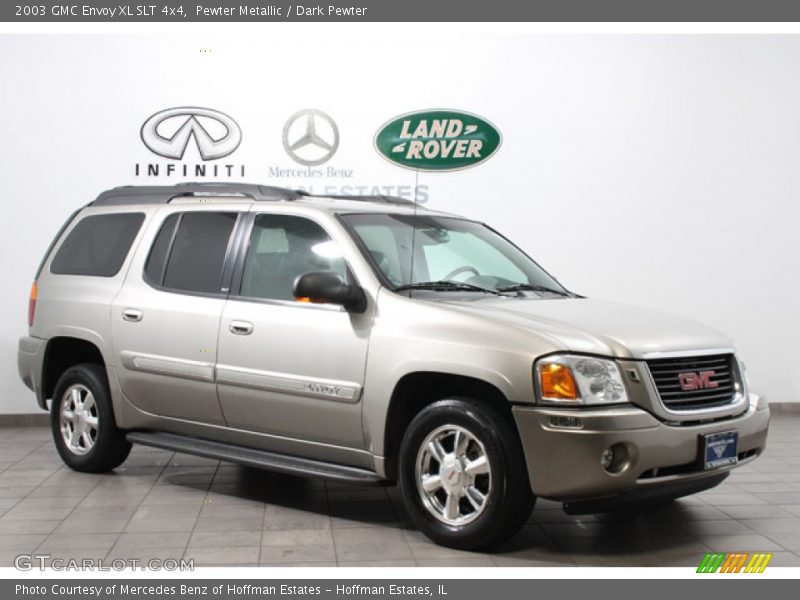 Pewter Metallic / Dark Pewter 2003 GMC Envoy XL SLT 4x4