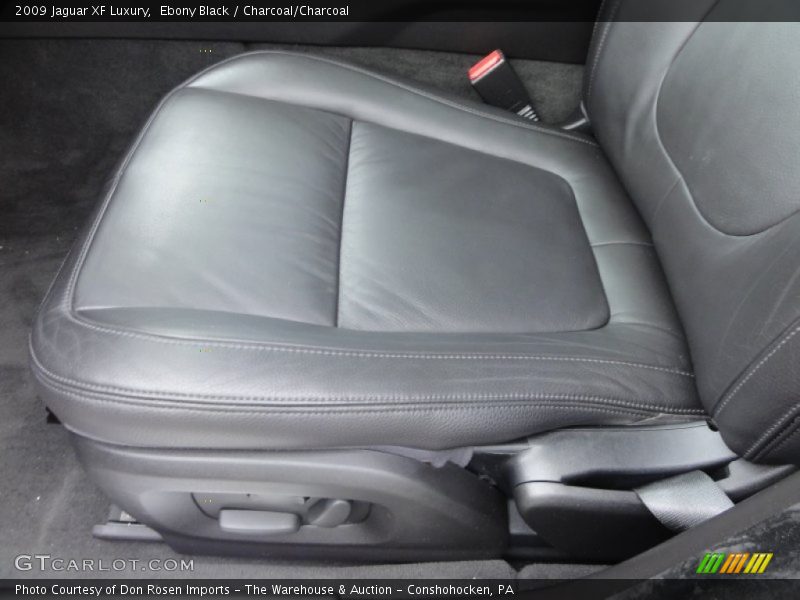 Ebony Black / Charcoal/Charcoal 2009 Jaguar XF Luxury