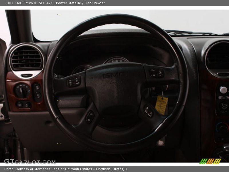 Pewter Metallic / Dark Pewter 2003 GMC Envoy XL SLT 4x4