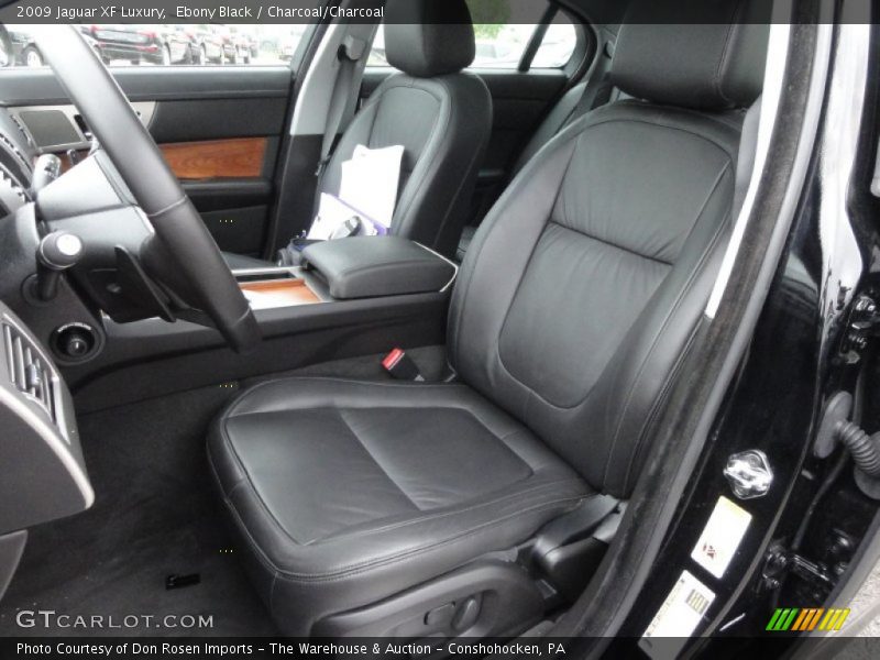 Ebony Black / Charcoal/Charcoal 2009 Jaguar XF Luxury