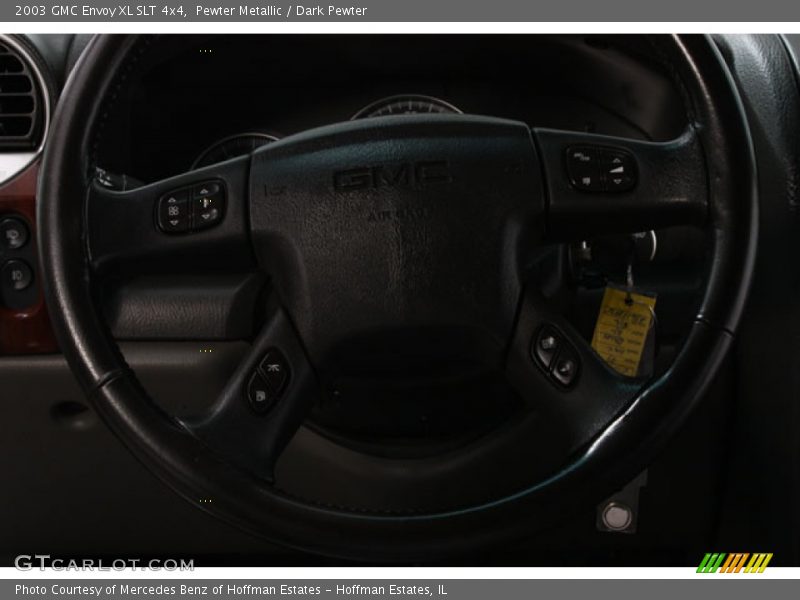 Pewter Metallic / Dark Pewter 2003 GMC Envoy XL SLT 4x4
