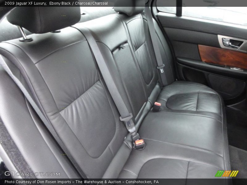 Ebony Black / Charcoal/Charcoal 2009 Jaguar XF Luxury