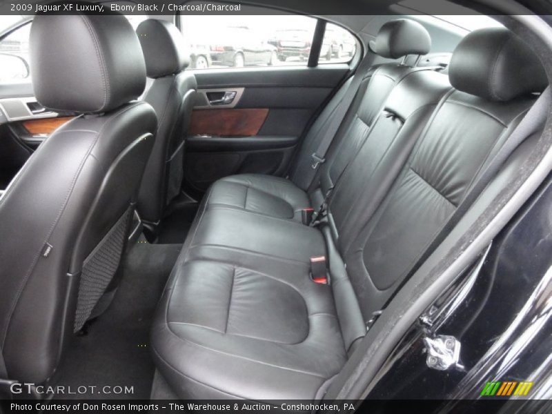 Ebony Black / Charcoal/Charcoal 2009 Jaguar XF Luxury