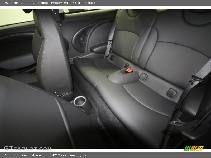 Pepper White / Carbon Black 2012 Mini Cooper S Hardtop