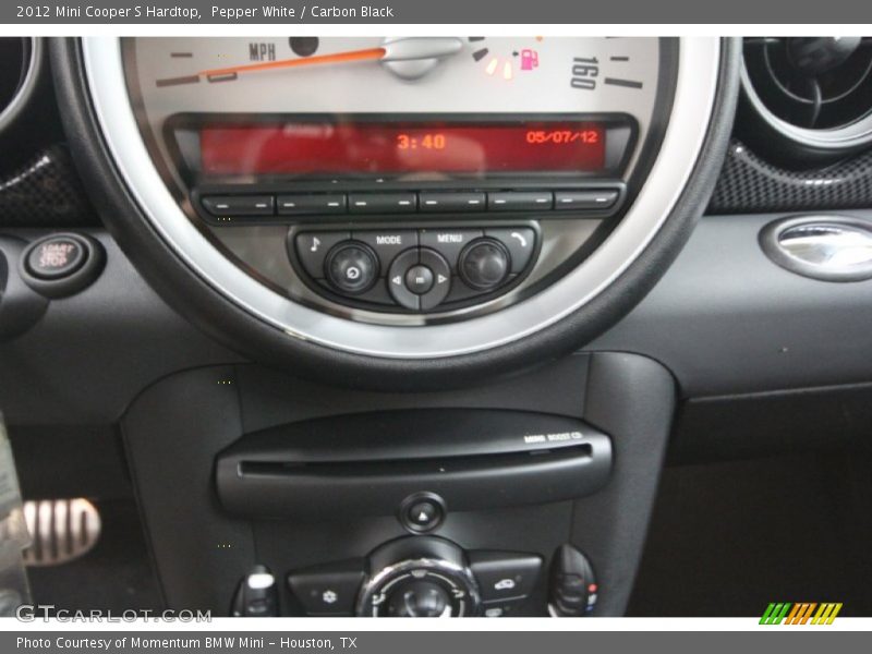 Pepper White / Carbon Black 2012 Mini Cooper S Hardtop