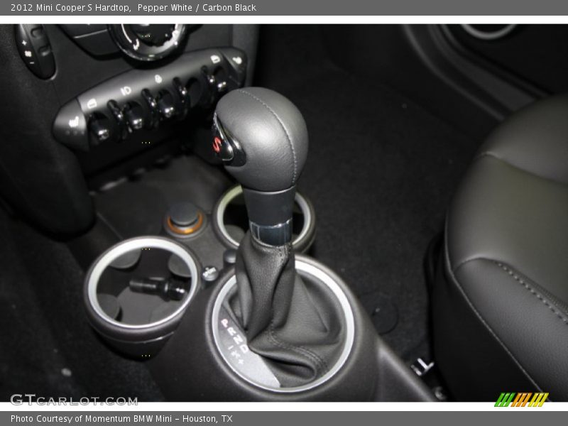 Pepper White / Carbon Black 2012 Mini Cooper S Hardtop