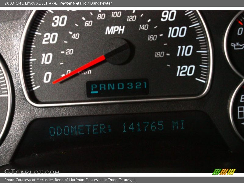 Pewter Metallic / Dark Pewter 2003 GMC Envoy XL SLT 4x4
