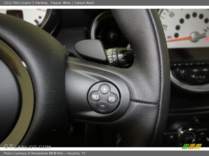 Pepper White / Carbon Black 2012 Mini Cooper S Hardtop