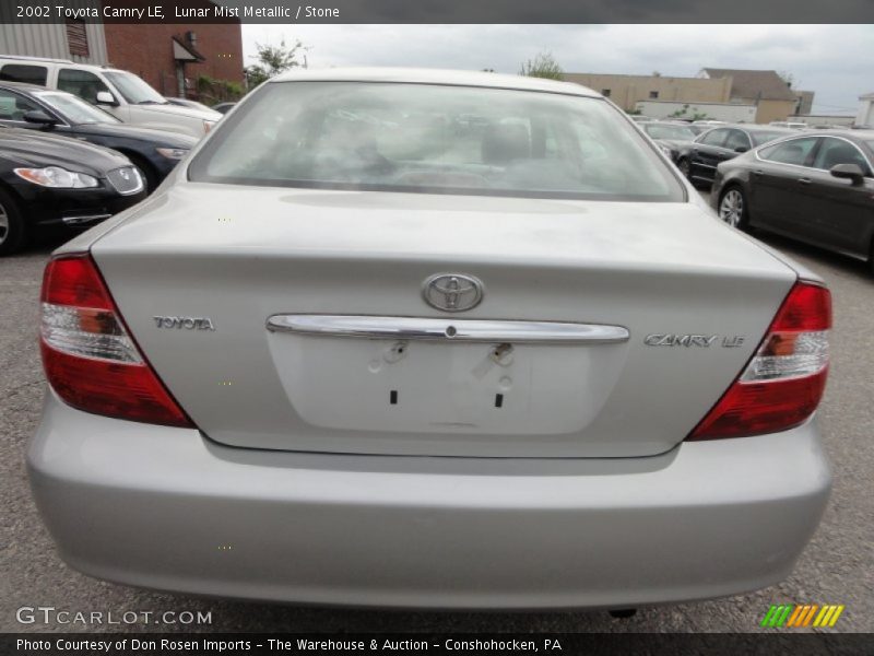 Lunar Mist Metallic / Stone 2002 Toyota Camry LE