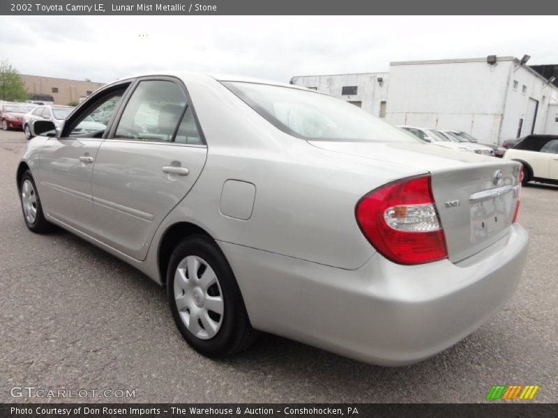 Lunar Mist Metallic / Stone 2002 Toyota Camry LE