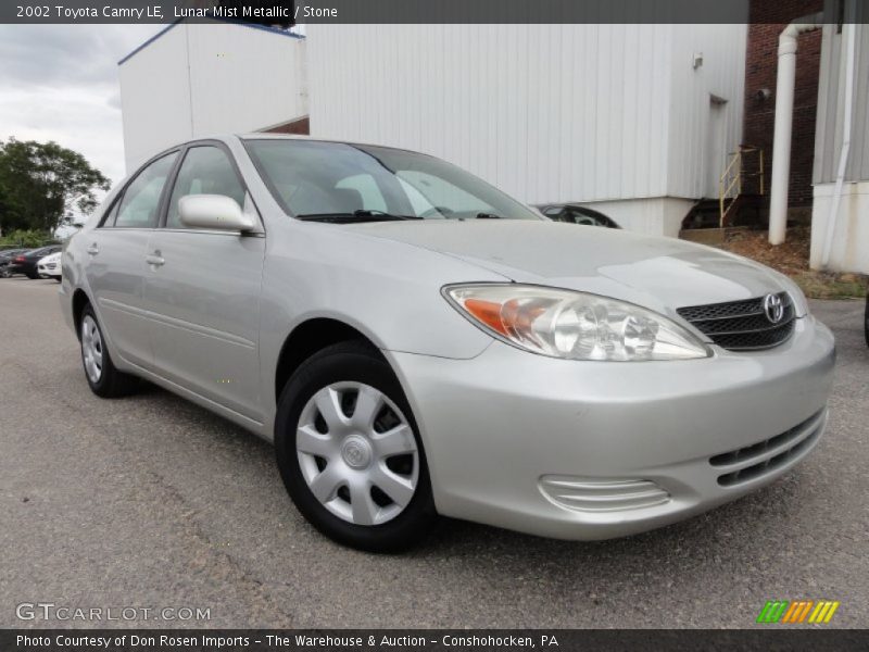 Lunar Mist Metallic / Stone 2002 Toyota Camry LE